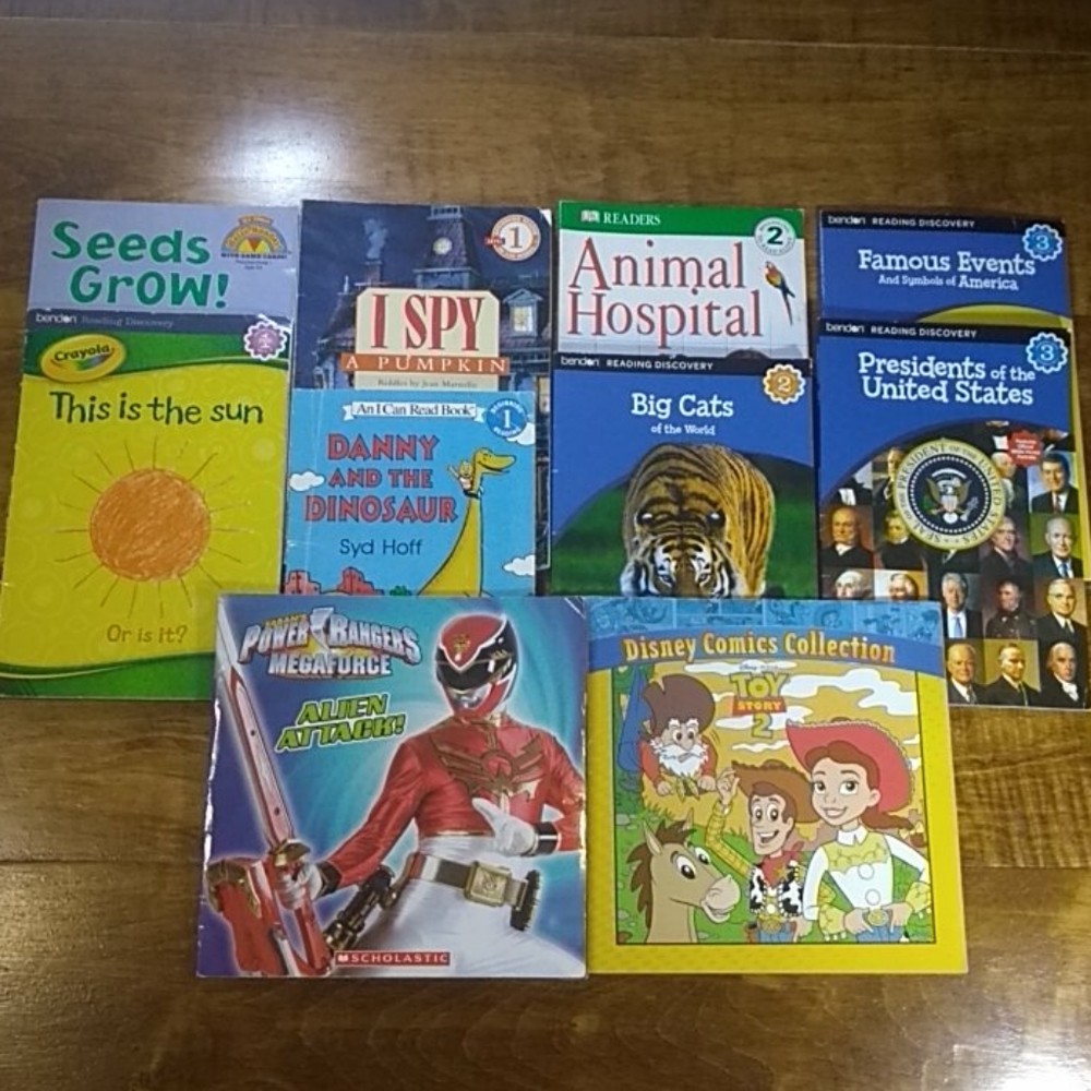 Bundle of 10 kids books
